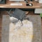 World Rug Gallery Modern Abstract Whispers Area Rug 5' X 7' Yellow 936YELLOW5X7 - alternate 2